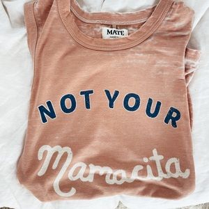 MATE the label graphic muscle tank